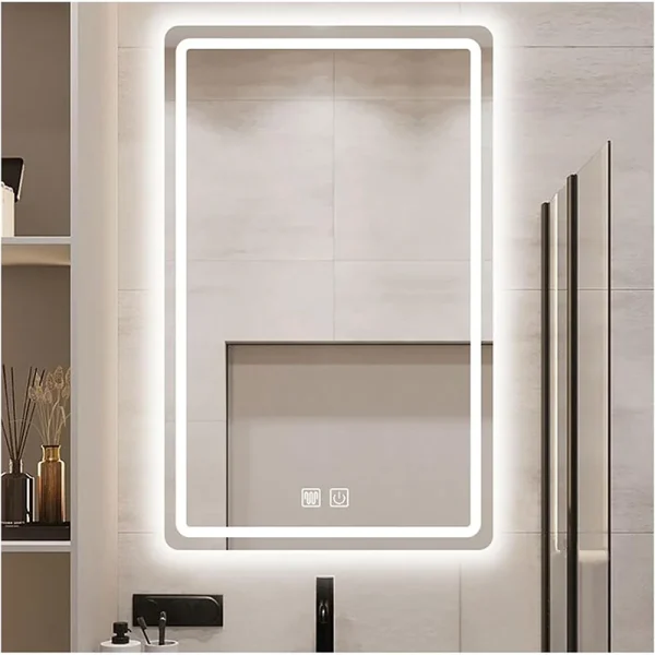 Smart Bathroom Mirror with LED LIghts