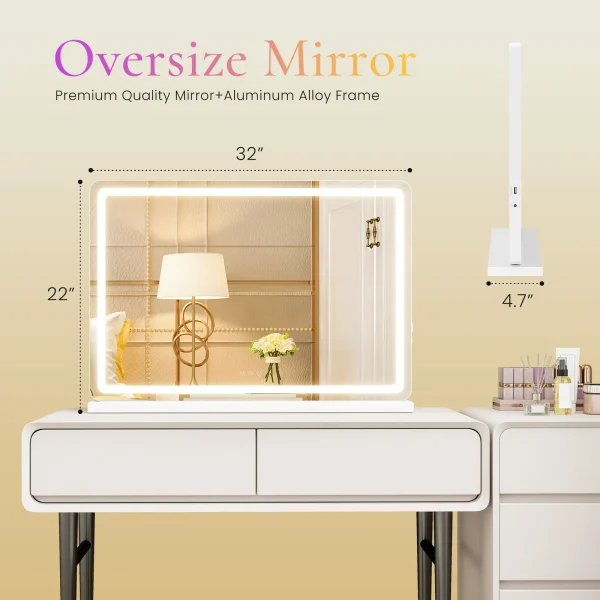 LED Dimmable Vanity Mirror