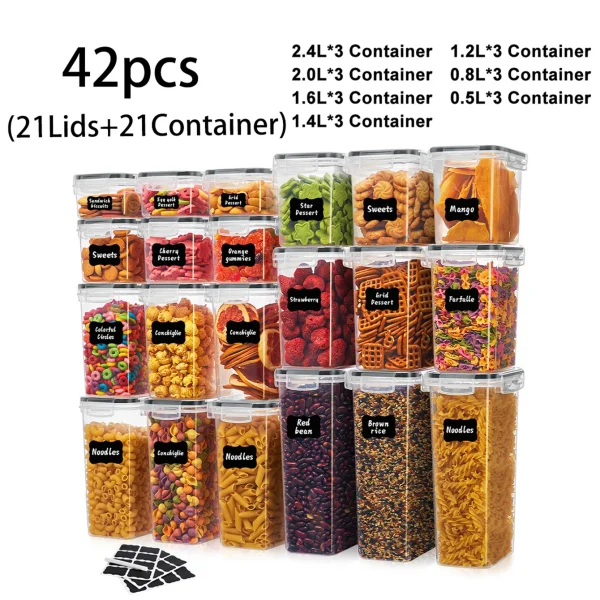 Airtight Kitchen Storage Containers