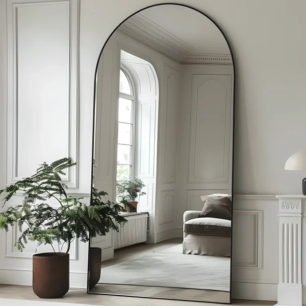 Large Arched Full Body Mirror